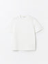 LC Waikiki Crew Neck Short Sleeve Men's Textured T-Shirt